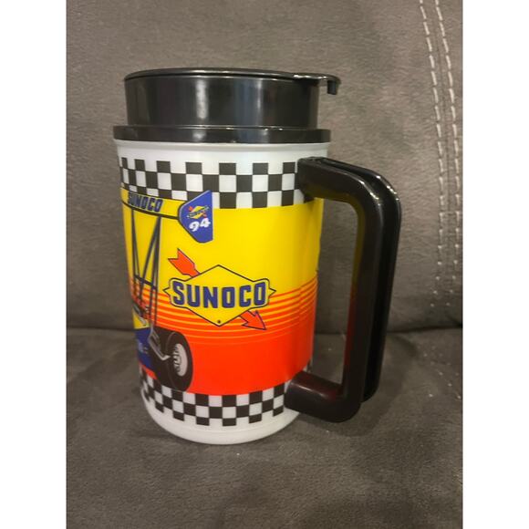 NOS Sunoco diamond car 16oz Thermo mug - Picture 2 of 4